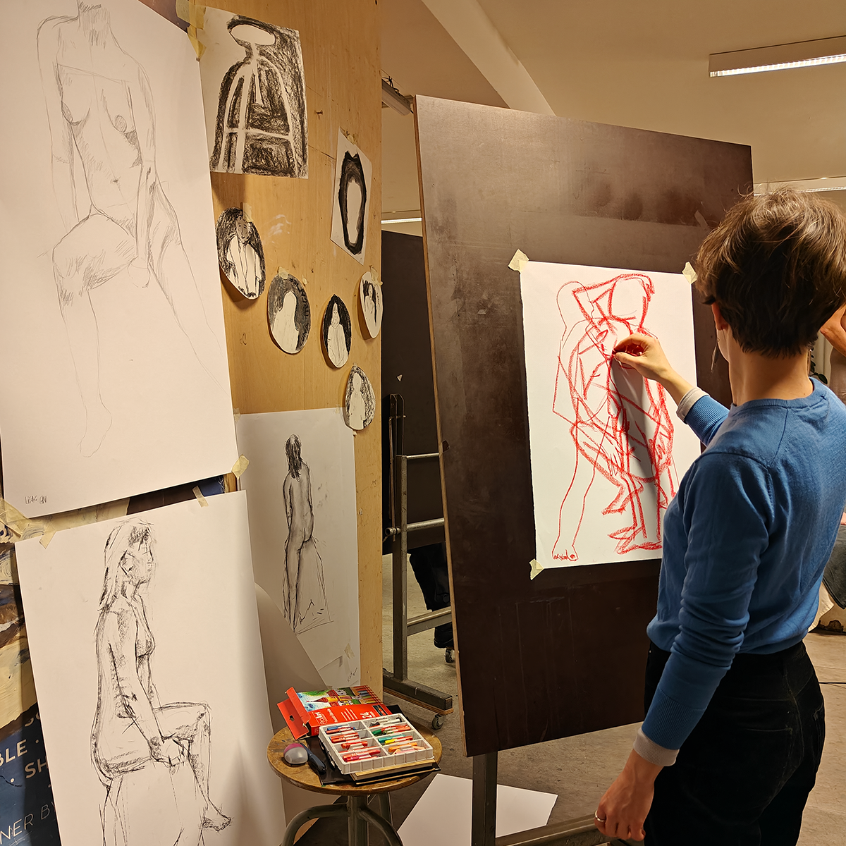 atelier modeltekenen afbeelding 2